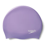 Plain Moulded Silicone Cap Lilac Metalic