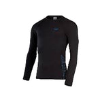 Mens Eco Endurance+ Splice Sun Top Black/Teal