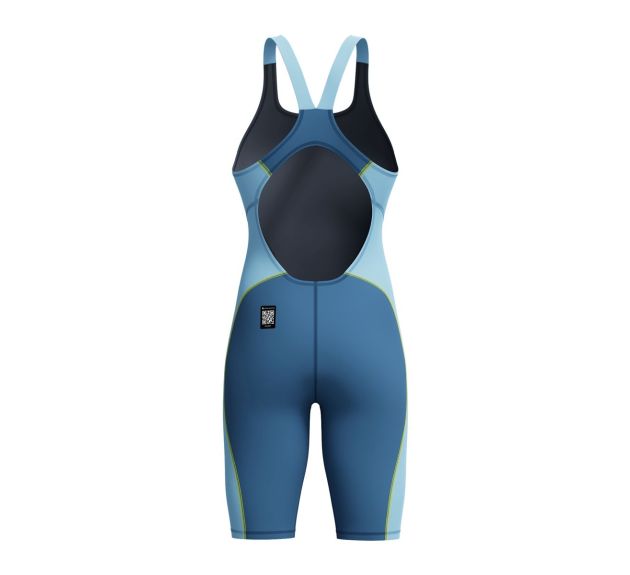 Fastskin Junior Hyperspark Openback Kneeskin Night/Sevres Blue