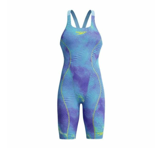 Fastskin Junior Hyperspark Openback Kneeskin Under Current/Sugar Blue