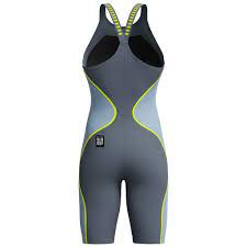 Fastskin LZR Racer Pure Intent 2.0 Closedback Kneeskin Grey Lead/Acadia Blue/Hyper Yellow