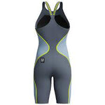 Fastskin LZR Racer Pure Intent 2.0 Closedback Kneeskin Grey Lead/Acadia Blue/Hyper Yellow
