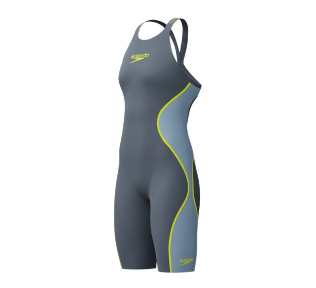 Fastskin LZR Racer Pure Intent 2.0 Closedback Kneeskin Grey Lead/Acadia Blue/Hyper Yellow