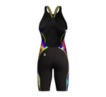 Fastskin LZR Racer Pure Intent 2.0 Openback Kneeskin Black/Molten Blur/Hyper Yellow