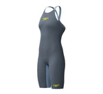 Fastskin LZR Racer Pure Valor 2.0 Closedback Kneeskin Grey Lead/Acadia Blue