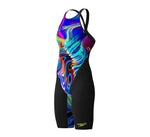 Fastskin LZR Racer Pure Valor 2.0 Closedback Kneeskin Black/Molten Blur