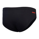 Mens 7cm Tech Panel Brief Black/Red/Charcoal