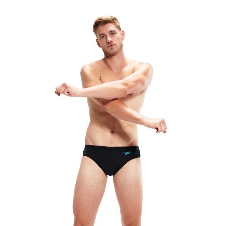 Mens Hyperboom Splice Brief Black/Bolt