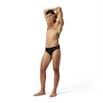 Mens 7cm Hyperboom Splice Brief Black/Coral