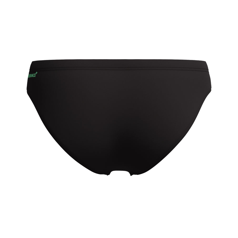 Mens Hyperboom Splice 7cm Brief Black/Alfalfa Green