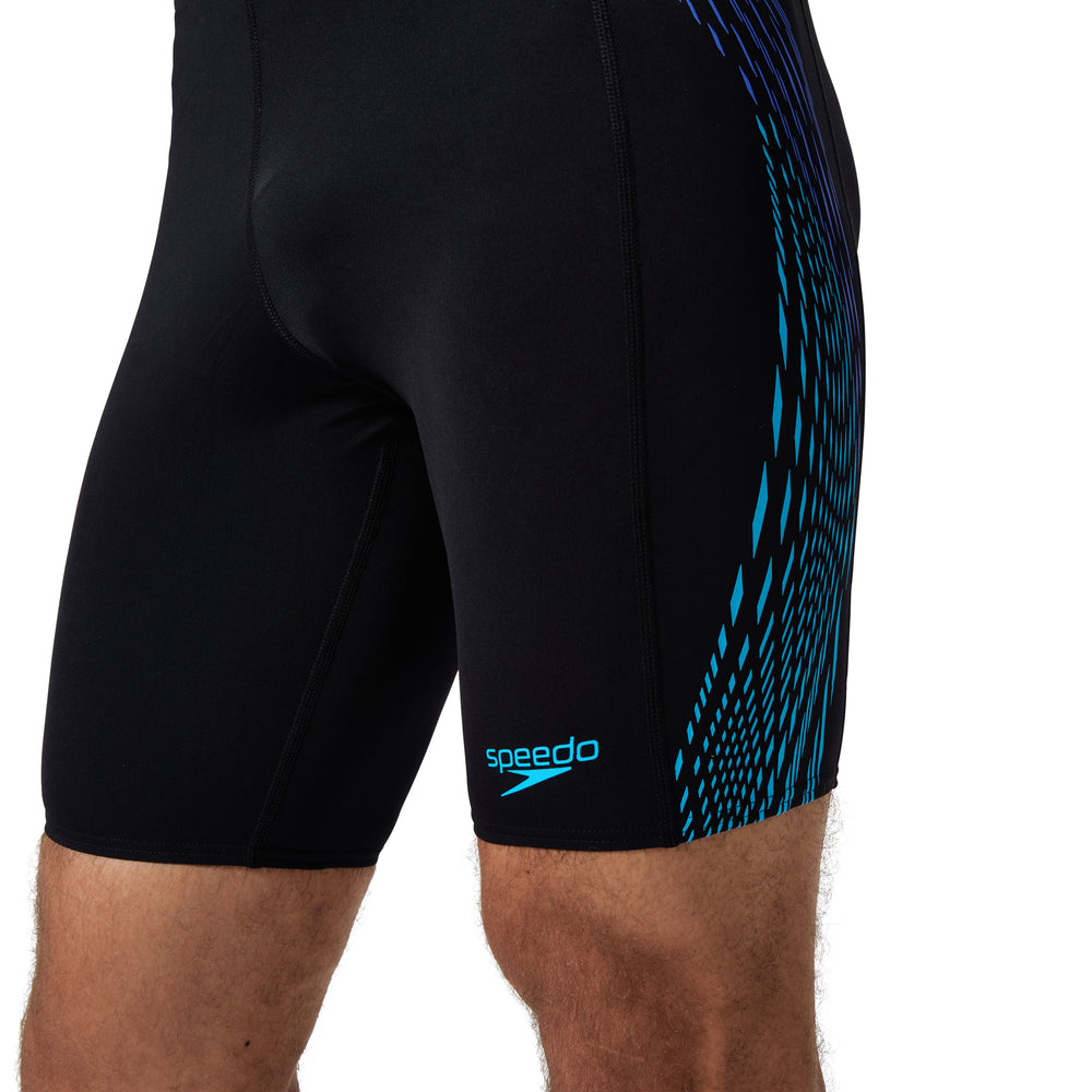 Mens Tech Panel Jammer Black/Cobalt