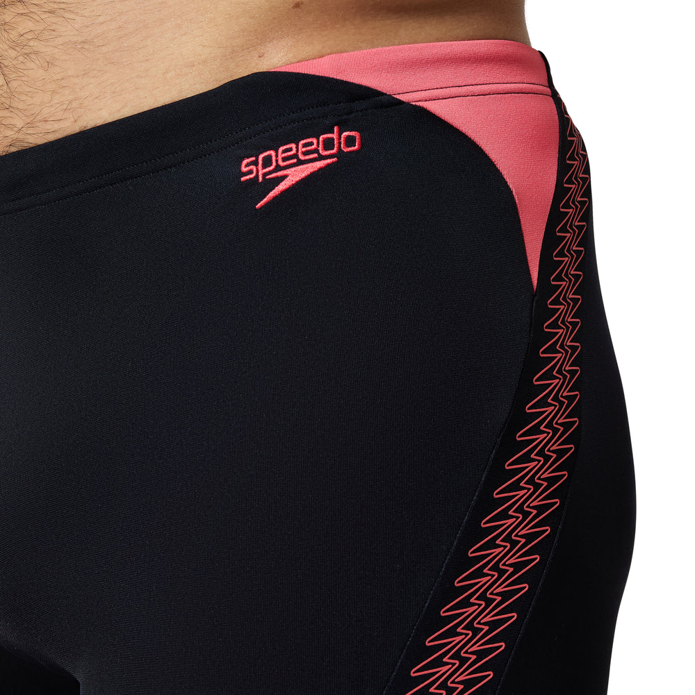 Mens Hyperboom Splice Jammer Black/Coral