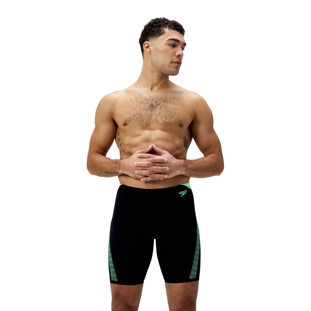 Mens Hyperboom Splice Jammer Black/Alfalfa Green