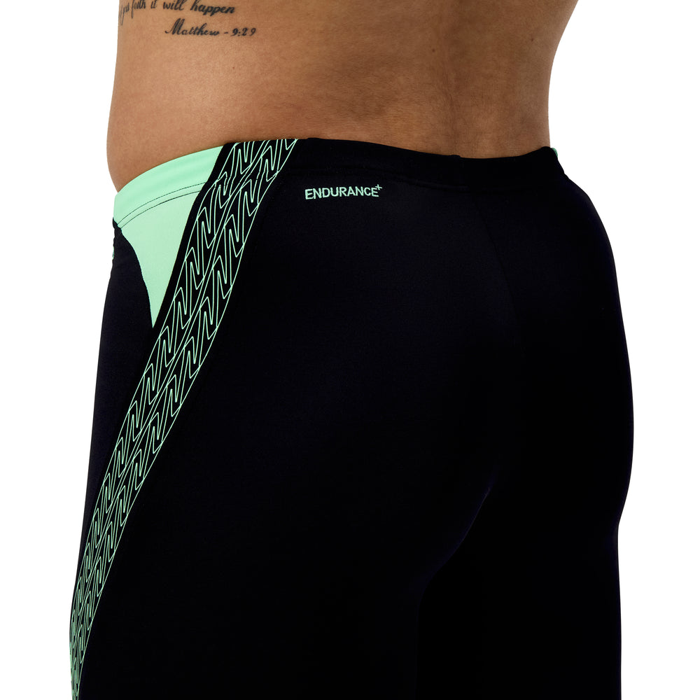 Mens Hyperboom Splice Jammer Black/Alfalfa Green