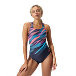 Womens Digital Printed Medalist Boom/Navy