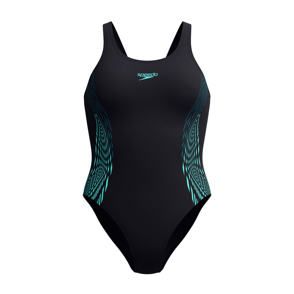 Womens Placement Muscleback Dark Teal