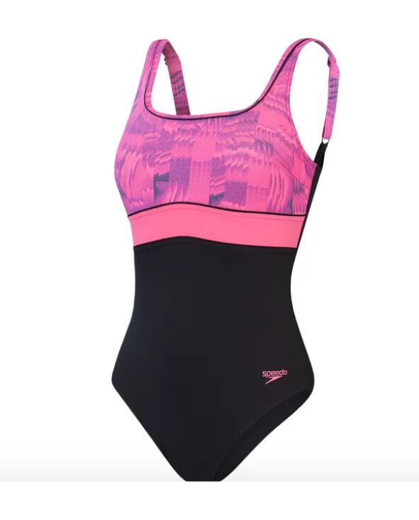 Womens Shaping Contour Eclipse Black/Pink/Coral – SQ Swim Shop