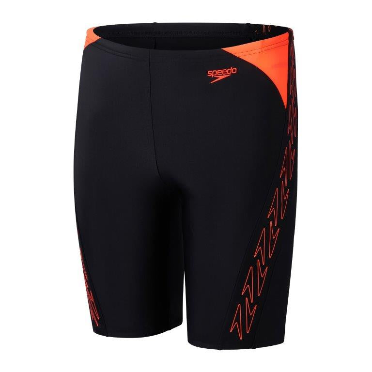 Boys Hyperboom Splice Jammer Black/ Siren Red