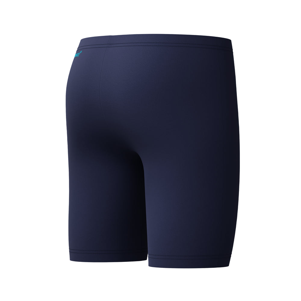 Boys Allover Print Panel Jammer Peacoat/Mayan Blue