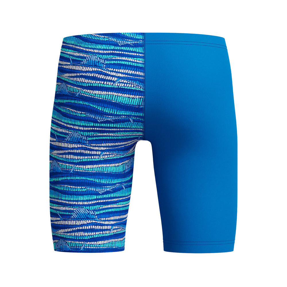 Boys Print Jammer Lagoon Blue