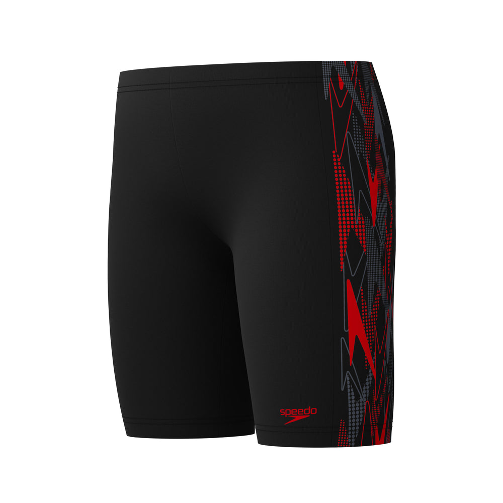 Boys Plastisol Placement Jammer Anthracite/Red