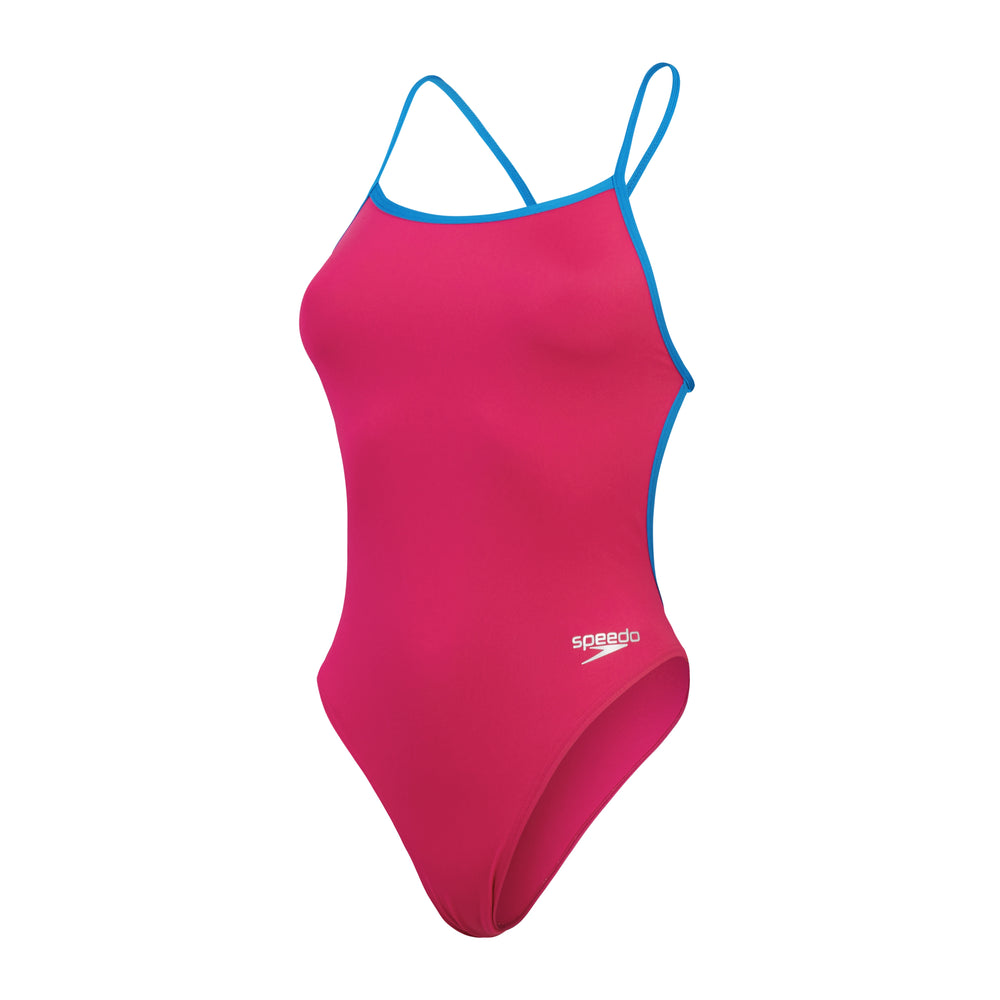 Womens Solid V-Back Magenta Haze