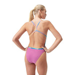 Womens Solid V-Back Pink