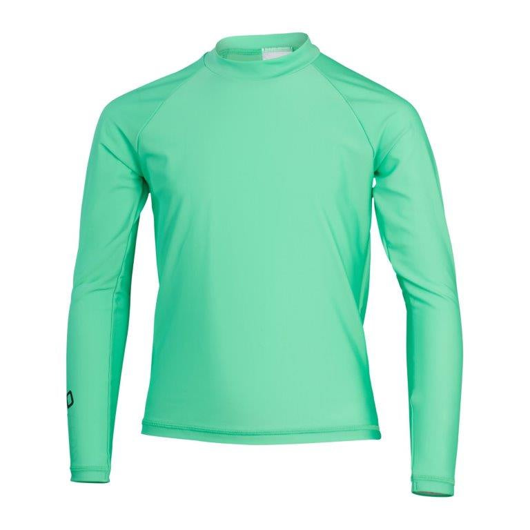 Boys Long Sleeve Sun Top Green/Black