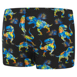 Toddler Boys Dinosaur Aquashort Black/Multi