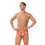 Mens Lei-It-On 5cm Escape Brief Red