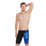 Mens Allover Jammer Black/Blue/Bolt