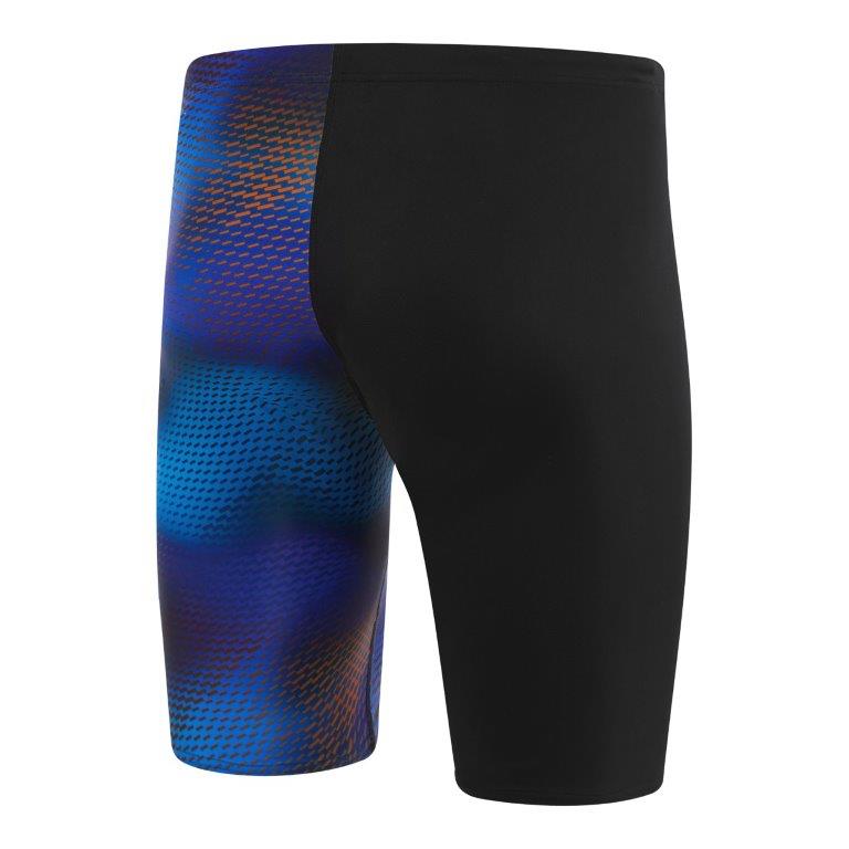 Mens Allover Jammer Black/Blue/Bolt