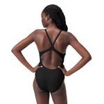 Womens Colorblock Racerback Anthracite