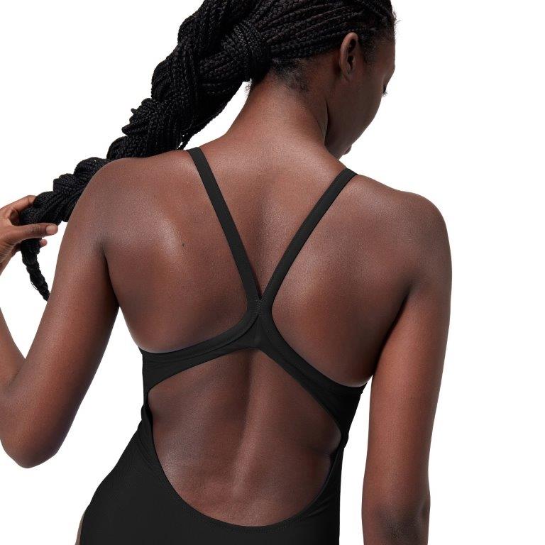 Womens Colorblock Racerback Anthracite