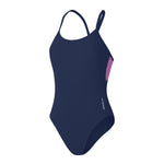 Womens Colorblock Racerback Blue