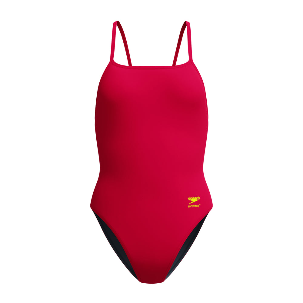 Womens Solid Web Back Ruby