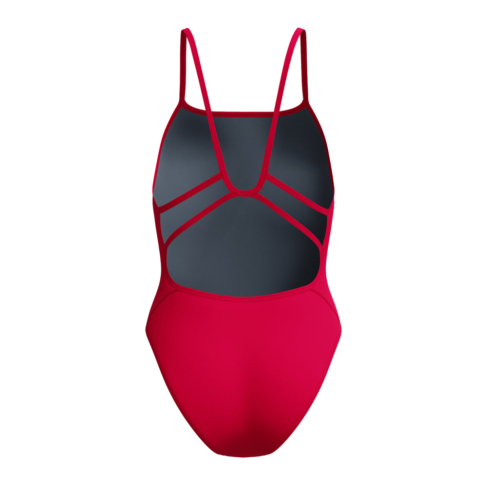 Womens Solid Web Back Ruby