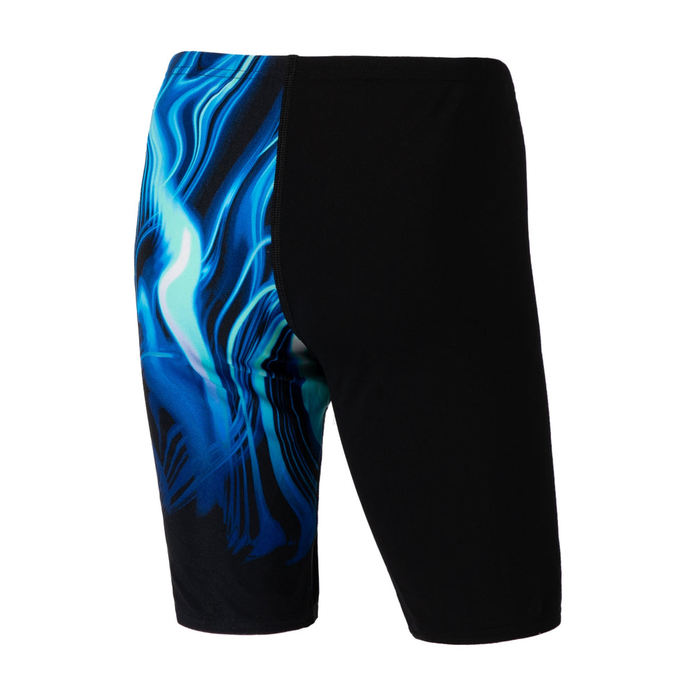 Boys Logo V-Cut Jammer Black/Cobalt