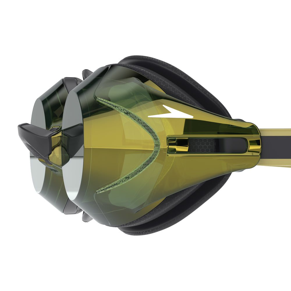 Vanquisher 3.0 Mirror Goggles Black/Emerald/Gold