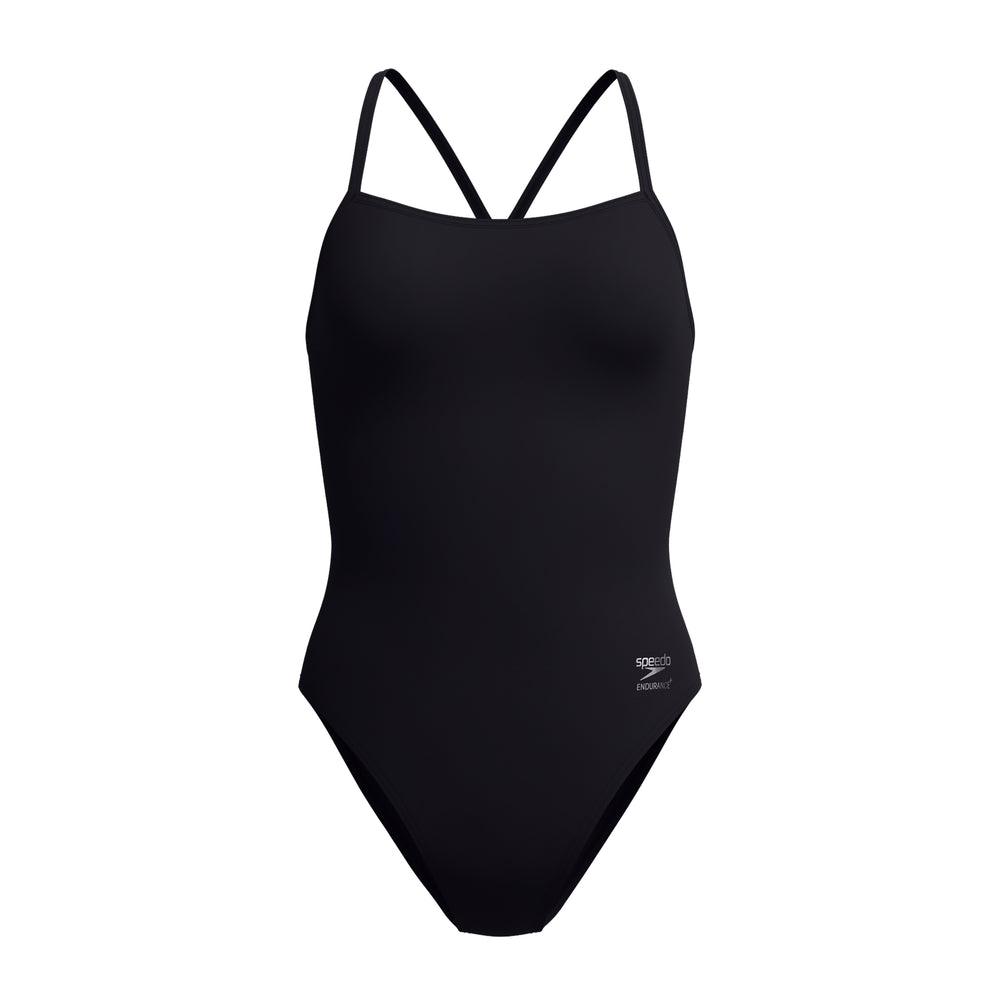 Womens Solid V-Back 2.0 Black