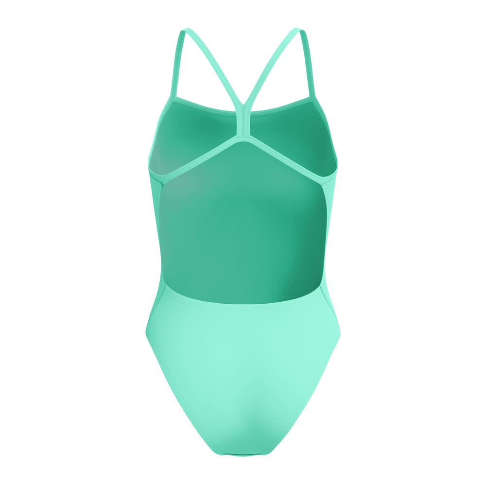 Womens Solid V-Back 2.0 Aqua Breeze