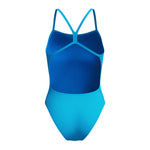 Womens Solid V-Back Picton Blue
