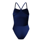 Womens Solid V-Back Team Navy
