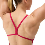 Womens Printed V-Back 2.0 Seashell/Orange