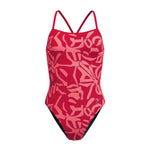 Womens Printed V-Back 2.0 Seashell/Orange