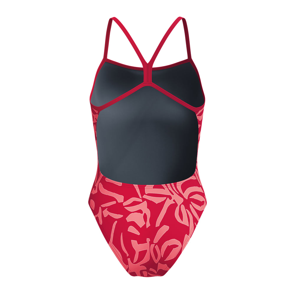 Womens Printed V-Back 2.0 Seashell/Orange
