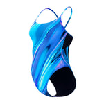 Womens Printed Racerback Rapture Glow