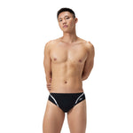 Mens Movement 7cm Brief Black/Silver