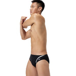 Mens Movement 7cm Brief Black/Silver