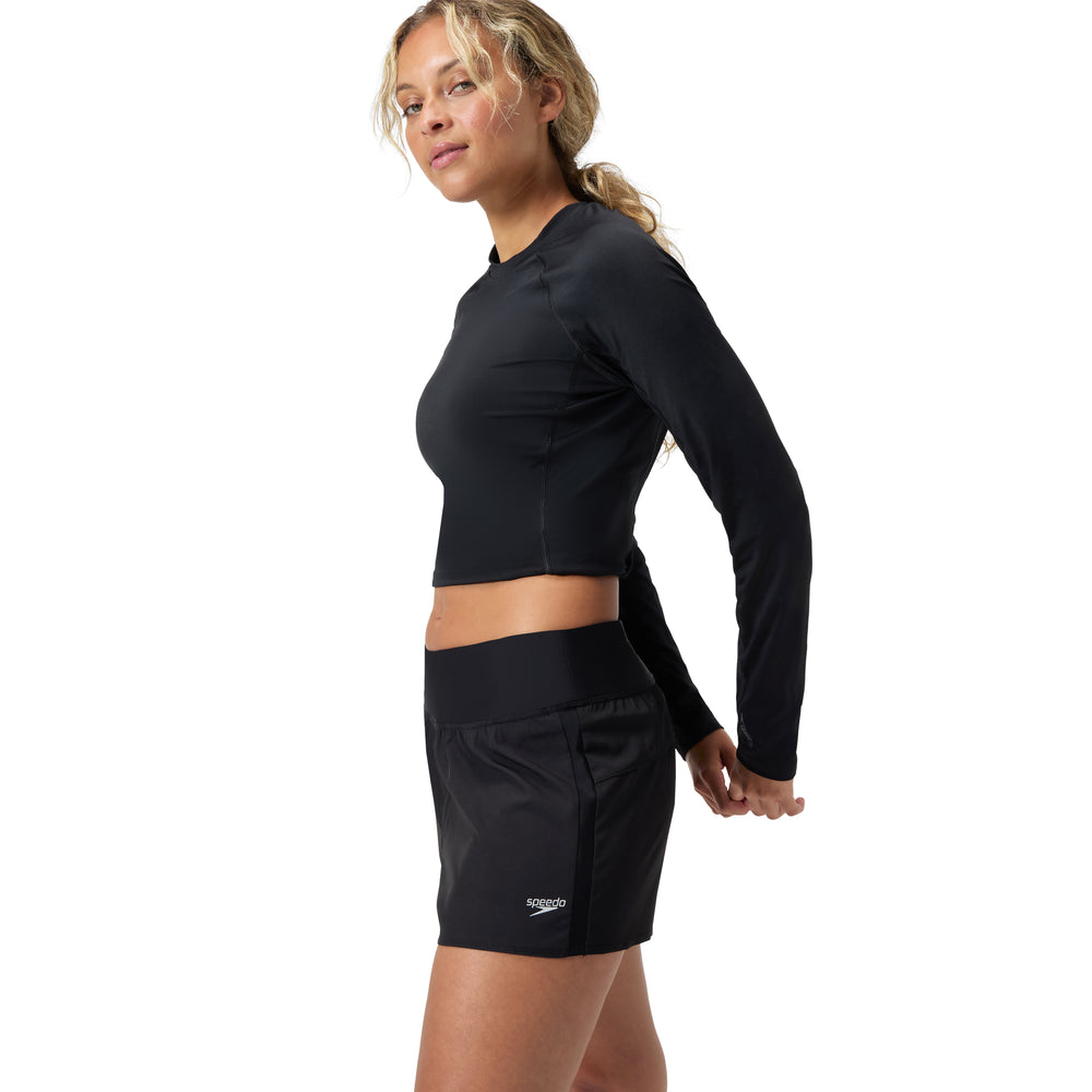 Womens The Lookout Swim Short Anthracite